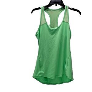 Athleta Tank XS Mint Light Green Athletic Sleeveless Top Racerback Lightweight.